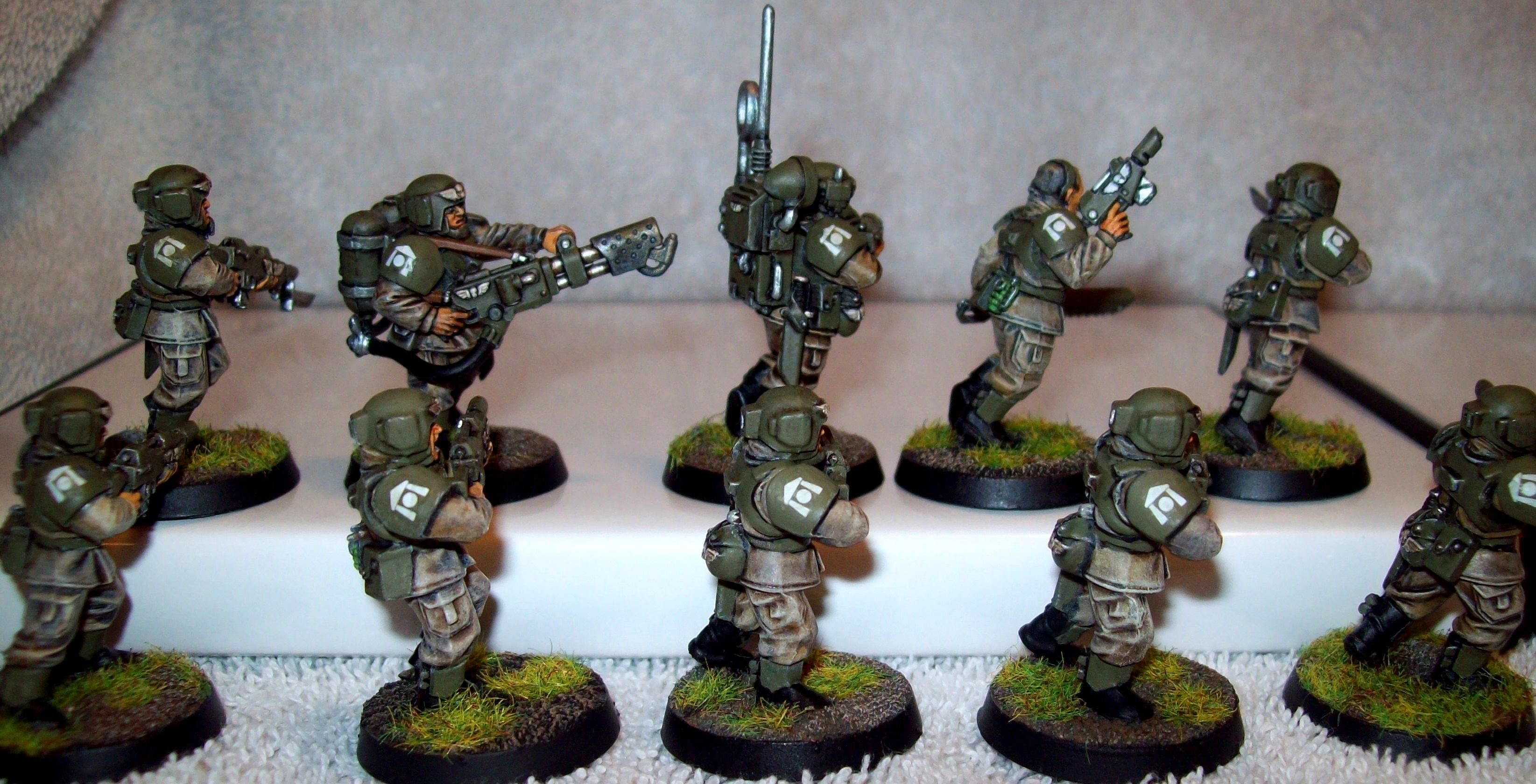 Astra Militarum Cadian Infantry Squad